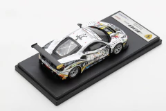 Miniatura Ferrari 488 GT3 EVO #27 HubAuto Corsa - M. Gomes - 24h Spa-Francorchamps 2020 - 1/43 Looksmart