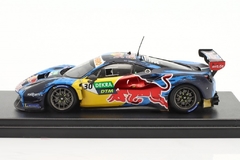 Miniatura Ferrari 488 GT3 EVO #30 AF Corse Red Bull - L. Lawson - DTM 2021 - 1/43 Looksmart
