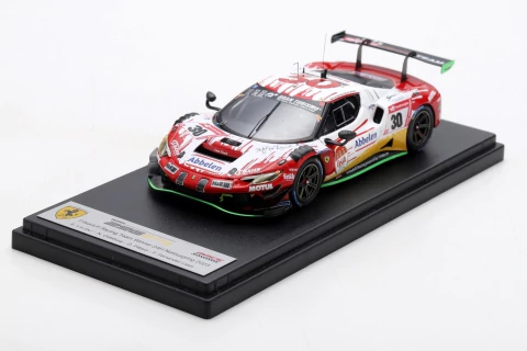 Miniatura Ferrari 296 GT3 #30 - 24h Nürburgring 2023 - 1/43 Looksmart