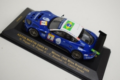 Miniatura Aston Martin DBR9 #1 - N. Piquet / H. Castroneves - Mil Milhas 2006 - 1/43 IXO