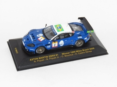 Miniatura Aston Martin DBR9 #1 - N. Piquet / H. Castroneves - Mil Milhas 2006 - 1/43 IXO