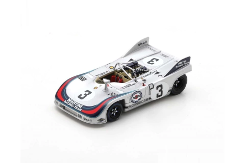 Miniatura Porsche 908/03 #3 Martini - 1000km Nürburgring 1971 - 1/43 Spark