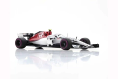 Miniatura Alfa Romeo C37 #16 Sauber F1 - C. Leclerc - GP Azerbaijão 2018 - 1/43 Spark