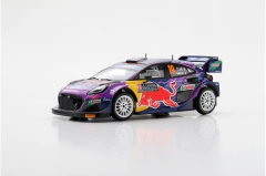 Miniatura Ford Puma Rally1 #19 WRC - S. Loeb - Vencedor Rali Monte Carlo 2022 - 1/43 Spark