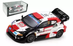 Miniatura Toyota GR Yaris Rally1 #33 - Rali Japão 2023 - 1/43 Spark