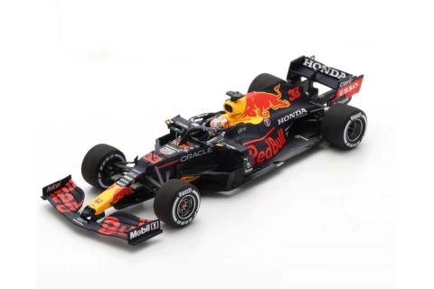 Miniatura Red Bull Honda RB16B #33 F1 - M. Verstappen - GP Mônaco 2021 - 1/43 Spark