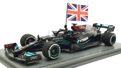 Miniatura Mercedes-Benz AMG W12 #44 F1 - L. Hamilton - GP Inglaterra 2021 - 1/43 Spark