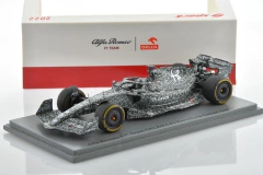 Miniatura Alfa Romeo C42 #88 F1 - R. Kubica - Testes Barcelona 2022 - 1/43 Spark
