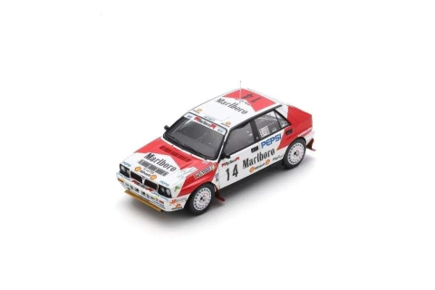 Miniatura Lancia Delta HF Integrale 16v #14 - Rally Espanha 1991 - 1/43 Spark