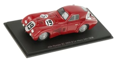 Miniatura Alfa Romeo 8C 2900B Touring Speciale #19 - 24h Le Mans 1938 - 1/43 Spark