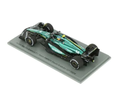 Miniatura Aston Martin AMR24 #14 F1 - F. Alonso - GP Arábia Saudita 2024 - 1/43 Spark