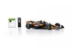 Miniatura McLaren MCL38 #4 F1 - L. Norris - GP Abu Dhabi 2024 - 1/43 Spark