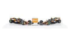 Miniatura Set McLarens MCL38 #4 e #81 F1 - WC Constructors 2024 - 1/43 Spark