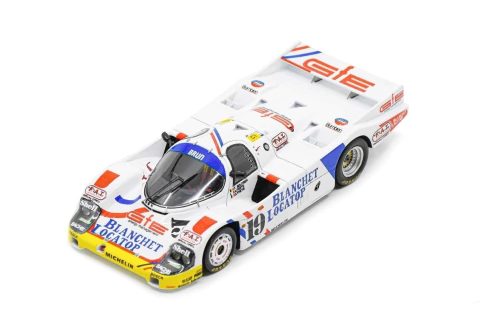 Miniatura Porsche 956 Brun #19 - Le Mans 1986 - 1/43 Spark