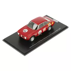 Miniatura Alfa Romeo GTA 1600 #66 - A. Poon - GP Singapura 1967 - 1/43 Spark