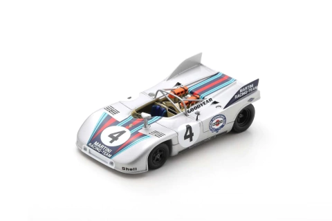 Miniatura Porsche 908/3 #4 Martini - Nürburgring 1971 - 1/43 Spark