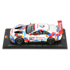 Miniatura BMW M6 GT3 #100 Walkenhorst Motorsport - 24h Nürburgring 2021 - 1/43 Spark