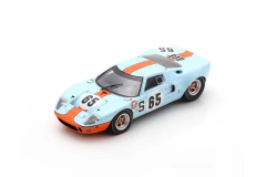 Miniatura Ford GT40 Gulf #65 - 1000km Nürburgring 1968 - 1/43 Spark