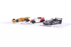 Miniatura Mclaren Triple Crown Set - Indy, F1 e Le Mans - 1/43 Spark