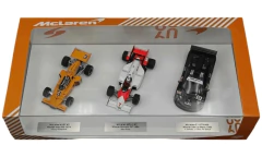 Miniatura Mclaren Triple Crown Set - Indy, F1 e Le Mans - 1/43 Spark