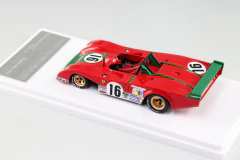 Miniatura Ferrari 312PB #16 - J. C. Pace - Le Mans 1973 - 1/43 Tecnomodel
