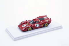 Miniatura Ferrari 312P Coupe #57 NART - Le Mans 1970 - 1/43 Tecnomodel