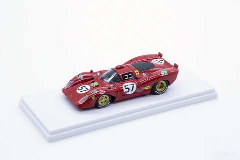 Miniatura Ferrari 312P Coupe #57 NART - Le Mans 1970 - 1/43 Tecnomodel