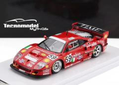 Miniatura Ferrari F40 LM #59 - 24h Le Mans 1996 - 1/43 Tecnomodel