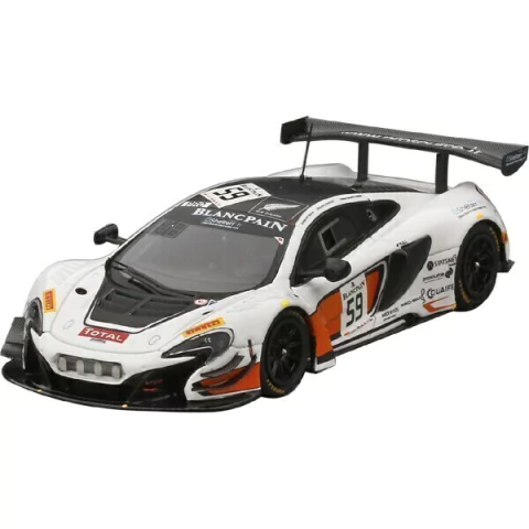 Miniatura McLaren 650S GT3 #95 - B. Senna - 24h Spa 2015 - 1/43 TSM