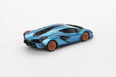 Miniatura Lamborghini Sián FKP37 Blu Aegir 2020 - 1/43 TSM