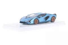 Miniatura Lamborghini Sián FKP37 Blu Aegir 2020 - 1/43 TSM