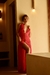 Vestido longo Heloísa vermelho energia - comprar online