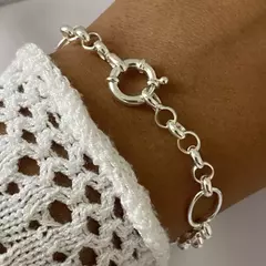 Pulsera Plata 21cm (cod 19227) - comprar online