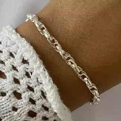 Pulsera Plata 21cm (cod 19234)