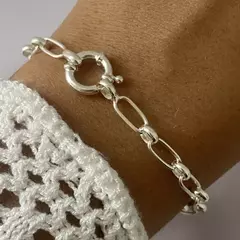 Pulsera Plata 22cm (cod 19241) - comprar online