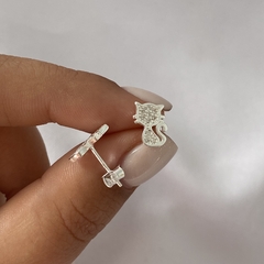 Aros Plata par gato (cod 20948) - comprar online