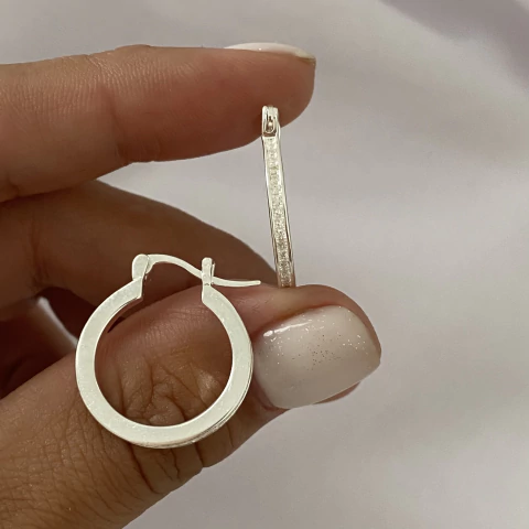 argollas plata 20mm par (cod 21697) - comprar online