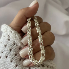 cadena plata 45cm (cod 14860)