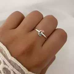 ANILLO ACERO BLANCO (COD 17121)