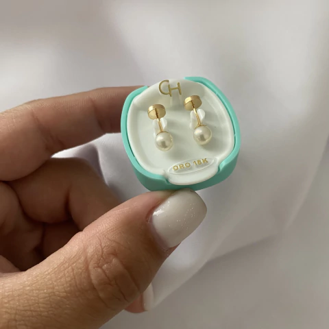 Abridores Oro 18k 5mm par (cod 22331) - comprar online