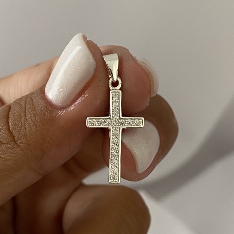 dije plata cruz (cod 13866)
