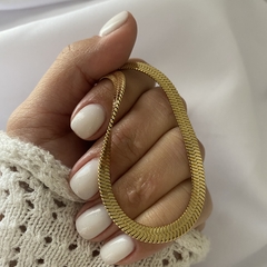 Cadena acero dorado 45cm (cod 20316) - comprar online
