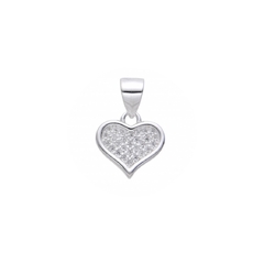 Dije Plata CORAZON micropave (cod 20365) en internet