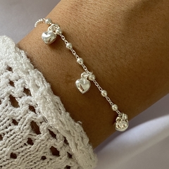 Pulsera Plata 17 a 20cm (cod 19923)