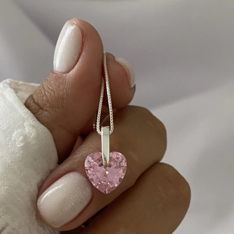 dije plata corazon (cod 21679) - comprar online