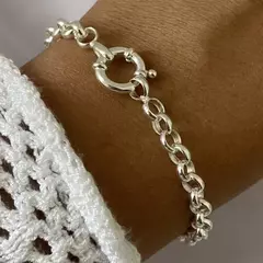Pulsera Plata 19cm (cod 19233) - comprar online
