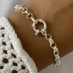 Pulsera Plata 21cm (cod 19224) - comprar online