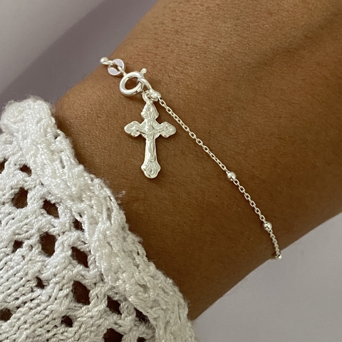 Pulsera Plata 17cm (cod 18294) - comprar online