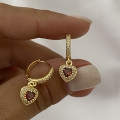 Argollas acero dorado 12mm (Cod 17263)
