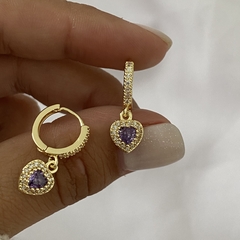 Argollas acero dorado 12mm (Cod 17262)